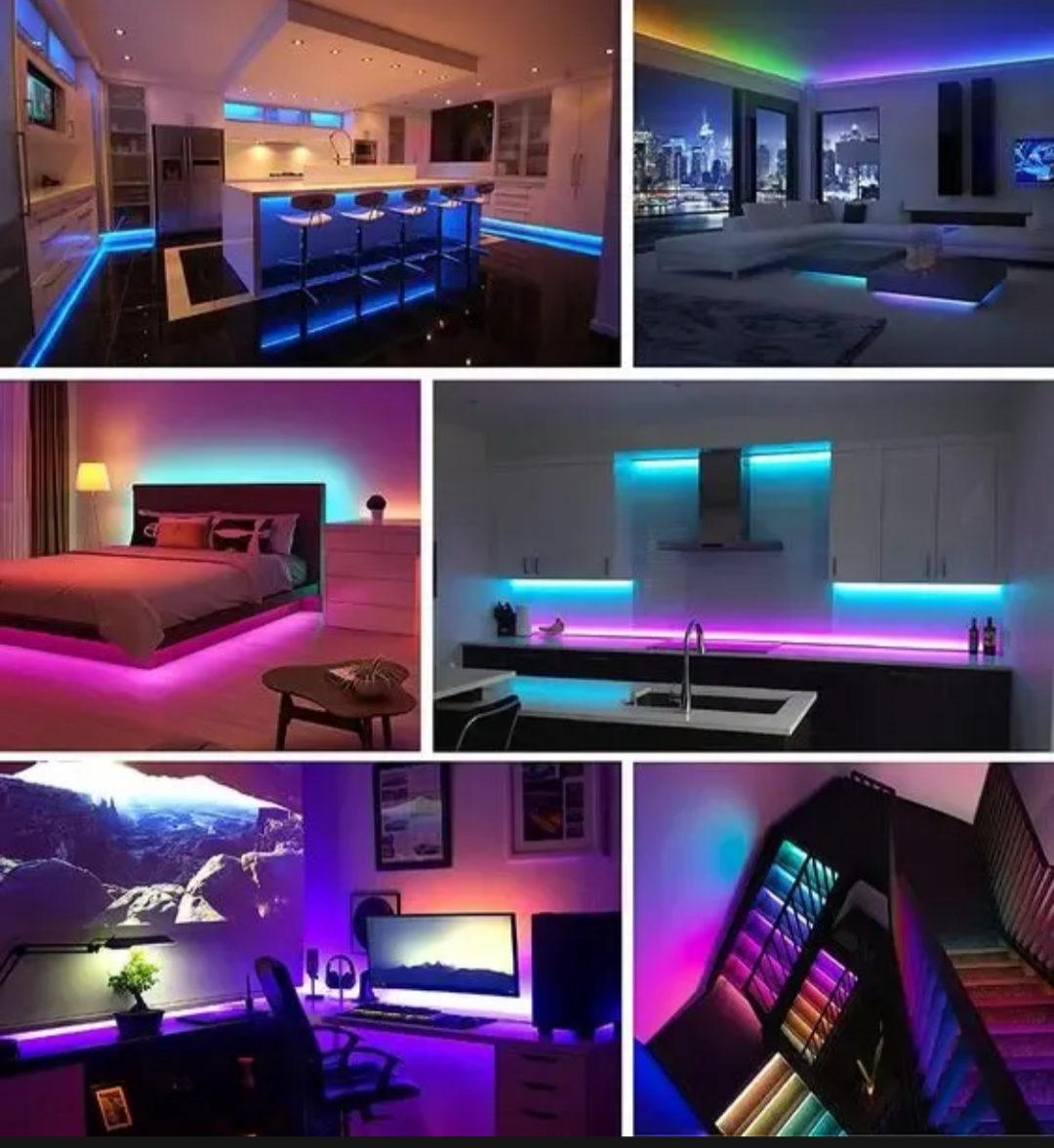 Fita LED RGB (Transforme Seu Ambiente)