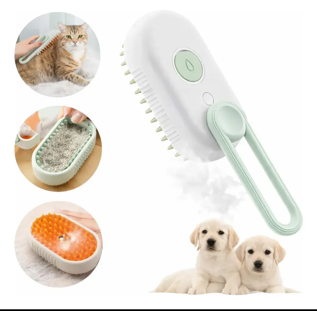 Escova Remove Pelos Pet com Botão Mágico