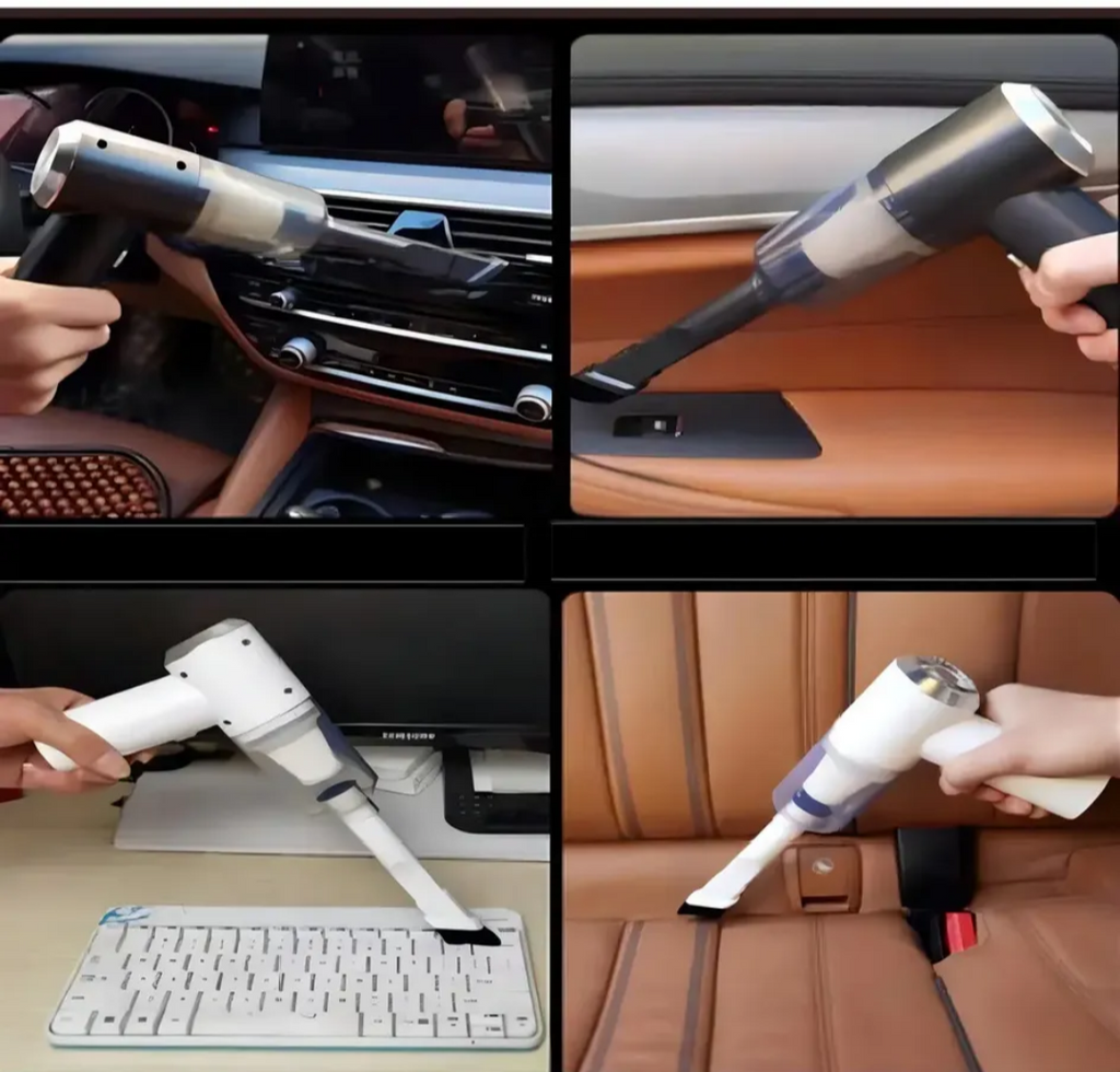 Mini Aspirador Portátil Sem Fio (Limpeza Rápida em Qualquer Lugar)