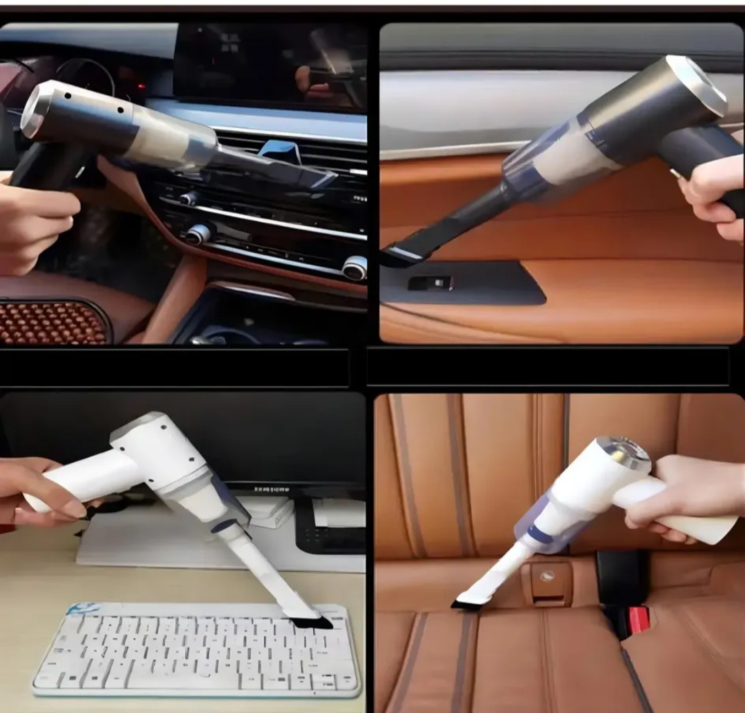 Mini Aspirador Portátil Sem Fio (Limpeza Rápida em Qualquer Lugar)