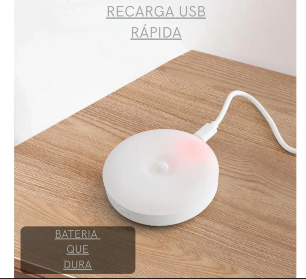 Luminária LED com Sensor de Movimento (Acende Sozinha)