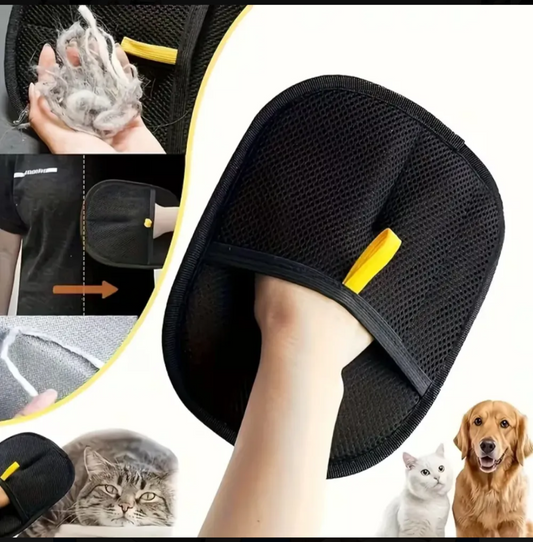 Luva Removedora de Pelos (Limpeza Rápida e Sem Bagunça)